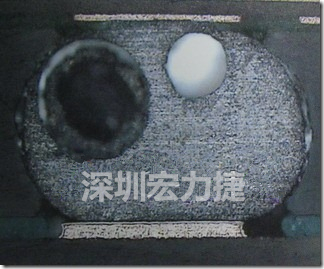 BGA切片分析，氣泡與冷焊