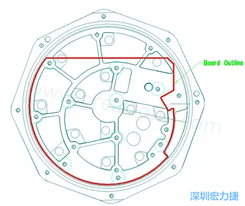 根據(jù)特定的機(jī)械規(guī)范設(shè)計(jì)PCB，以便其能放入防爆容器中-深圳宏力捷